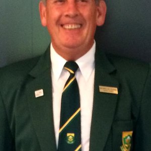 Mauritz du Plessis in sy Springbokkleure